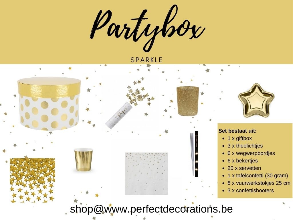 Partyboxen leuk om te geven én te krijgen