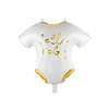 Perfect Decorations Folieballon romper hello baby