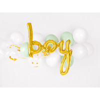 thumb-Ballon en aluminium Boy d'or-2