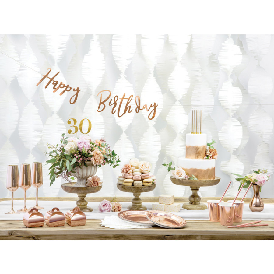 Pack de décoration de Fête d'anniversaire Partizzle - Guirlande Happy  Birthday 