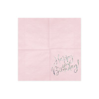 thumb-Servet happy birthday roze (20 st.)-2