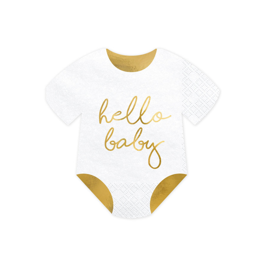 Serviettes Hello Baby (20 pcs)-1