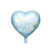 Perfect Decorations Folieballon Mom to be blauw