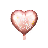 thumb-Folieballon Mom to be roze-1