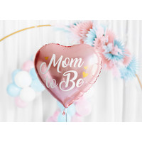 thumb-Ballon Aluminium Mom to be rose-4