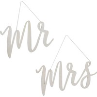 thumb-Houten bordjes Mr & Mrs-1