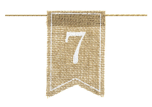 Numéro de table jute (1 - 20) 