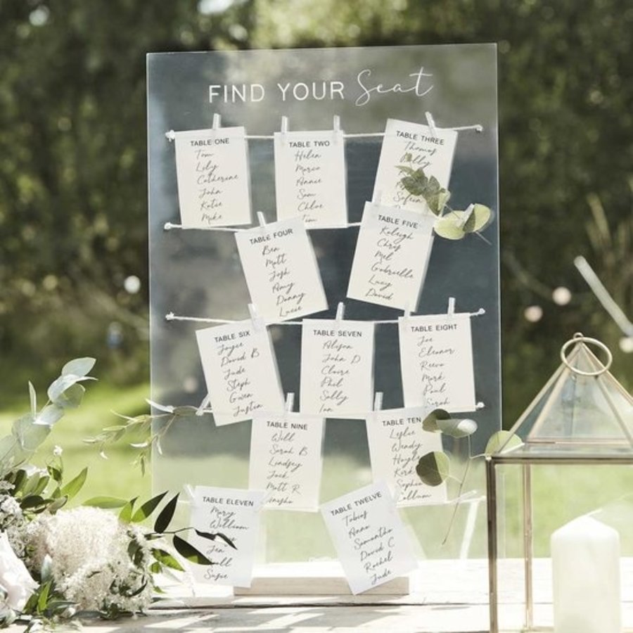 Panneau plan de table mariage-1