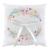 Perfect Decorations Coussin Mariage fleuri