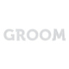 Strijksticker Groom