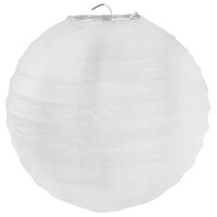 Lampion blanc diamètre 35 cm