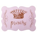 Roze placemats prinses (6 stuks)