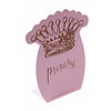 Perfect Decorations Roze plaatsnaamkaartjes prinses (6 stuks)