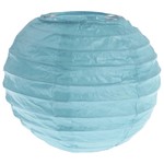 Lampion blauw (2 stuks) diameter 10 cm