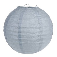 Lampion grijs (2 stuks) diameter 30 cm