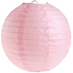 Lampion roze diameter 50 cm