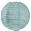 Perfect Decorations Lampion blauw diameter 50 cm