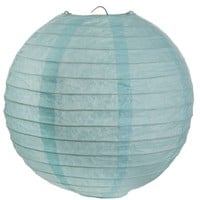Lampion blauw diameter 50 cm