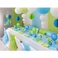 thumb-Ballon spiraal blauw (8 stuks)-3