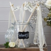 thumb-Tafel vlaggetjes (Wedding Wands)(10 stuks)-3