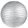 Perfect Decorations Lampion zilver diameter 30 cm