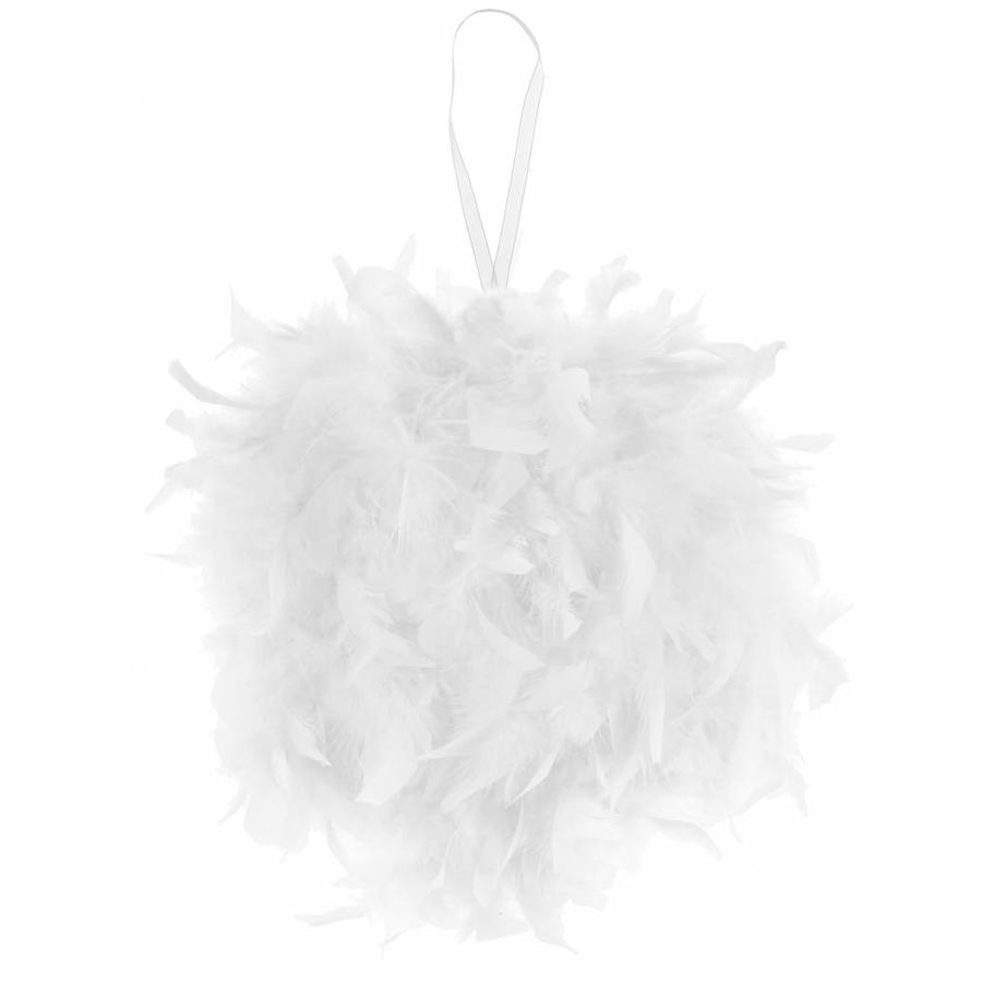 Vederen bal wit 30 cm-1