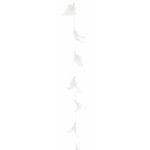 Guirlande plumes 1 m