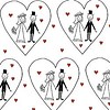 Perfect Decorations Mouchoirs mariage