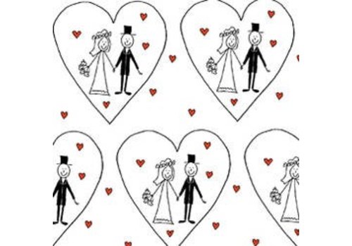 Mouchoirs mariage 