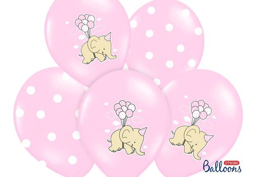Ballon éléphant (5pcs) 