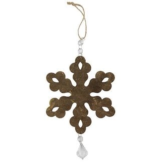 BePureHome Ornament antique brass L