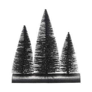 House Doctor Kerstdecoratie zwarte kerstbomen