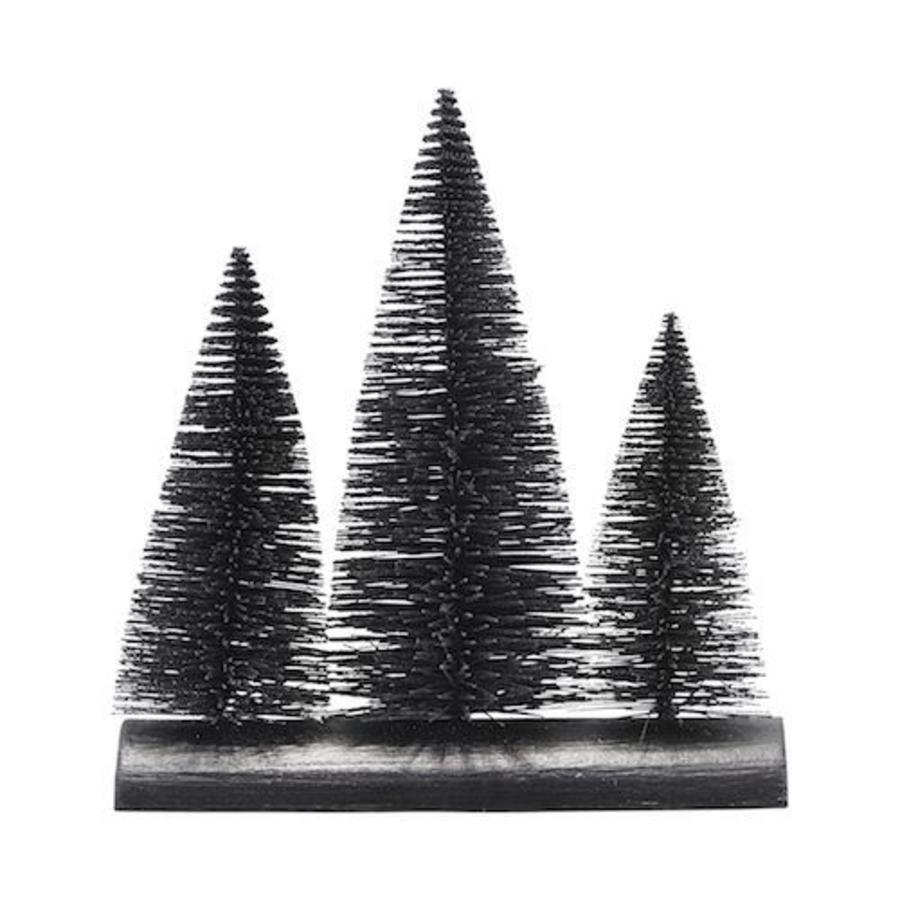 Kerstdecoratie Zwarte kerstbomen