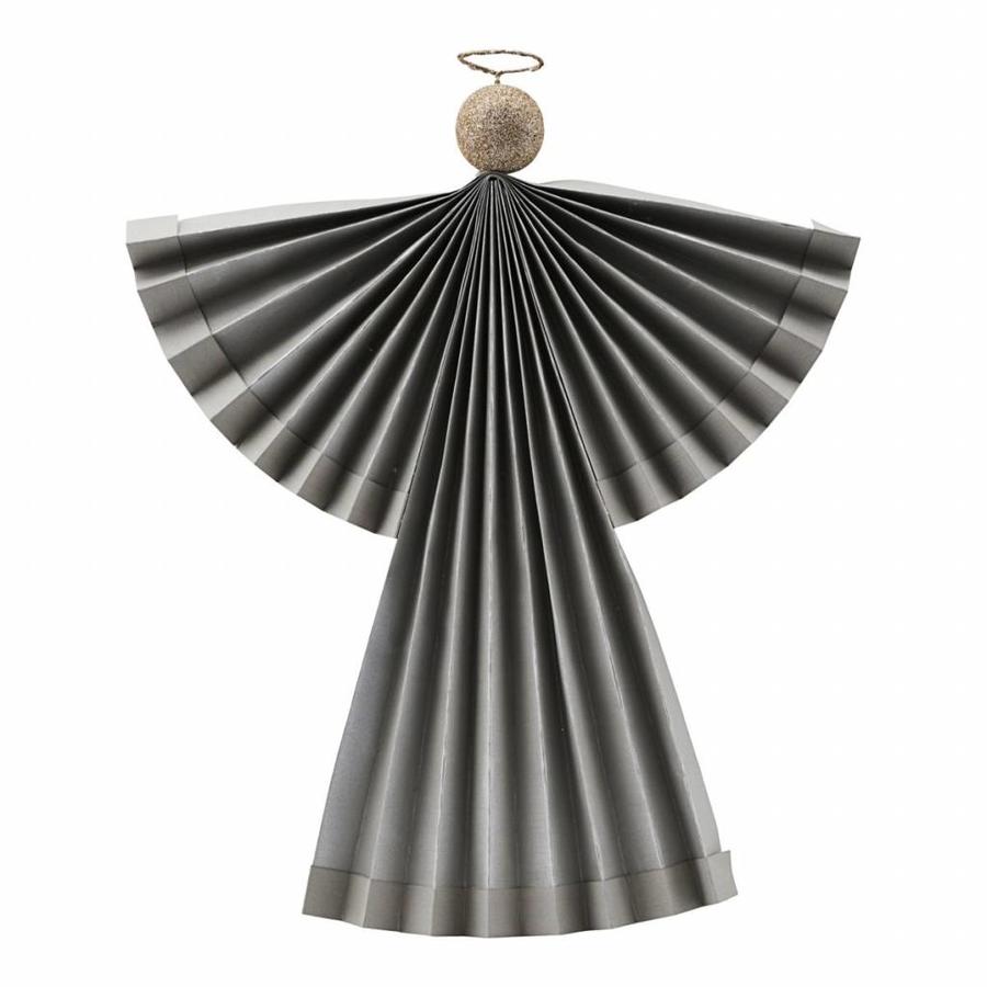 KERST ENGEL KERSTDECORATIE GRIJS