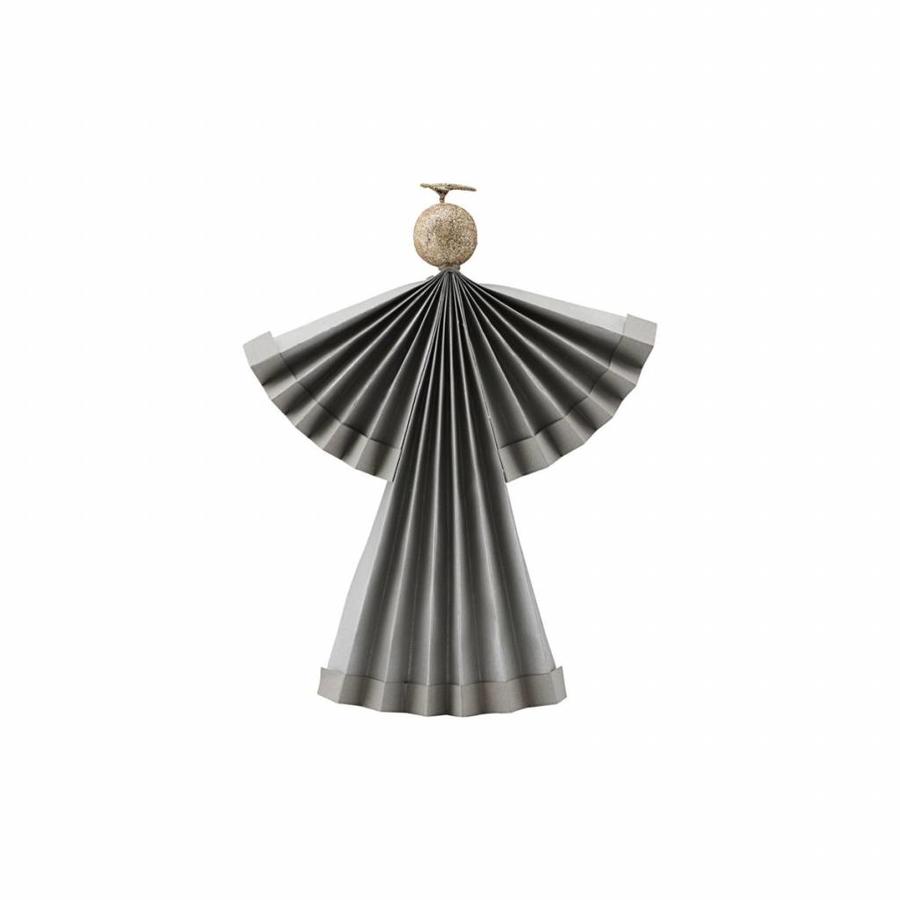 KERST ENGEL KERSTDECORATIE GRIJS