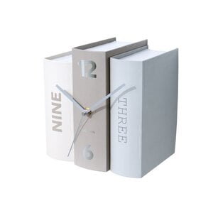 TABLE CLOCK BOOK CLOCK VAN KARLSSON