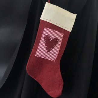 Kerstsok  Rood