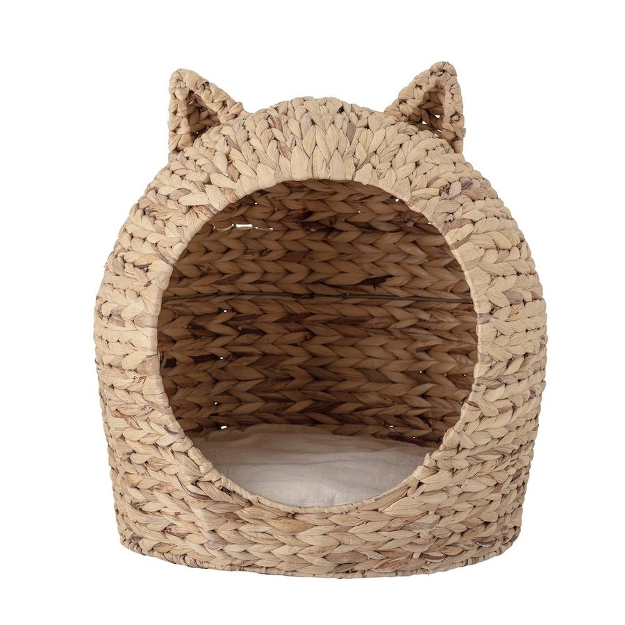 Ongemak mot Wierook Leuke kattenmand van Bloomingville met kussen: Fun en zacht! Miauw! - BRIC.