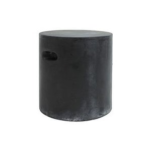 ZWARTE  BIJTAFEL BETONLOOK FIBRE