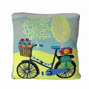 KUSSEN KINDERKAMER FIETS