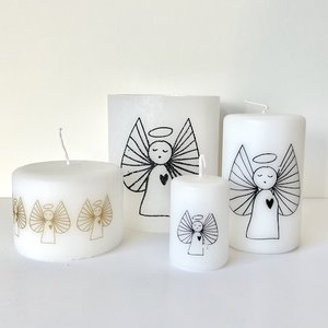 WINDLICHT KERST MET ENGEL