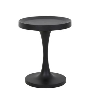 ZWART HOUTEN BIJZETTAFEL JOEKON