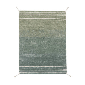 PETROL GROEN VLOERKLEED TWIN REVERSABLE