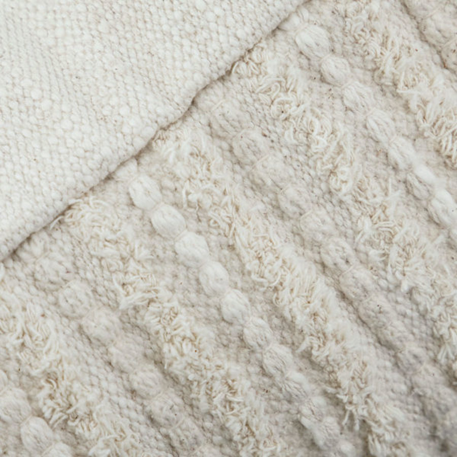 WIT KUSSENHOES 50 x 50 CHILL HOUSE DOCTOR