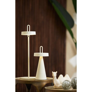 WITTE TAFELLAMP AMPEHA