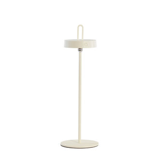 Light & Living Witte tafellamp Ampeha