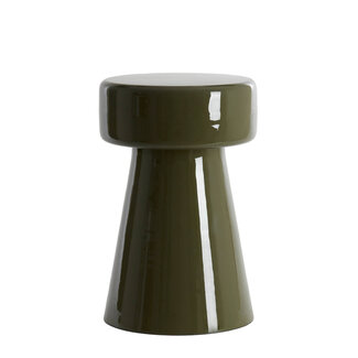 Light & Living Ronde bijzettafel  Dakwa groen hoog