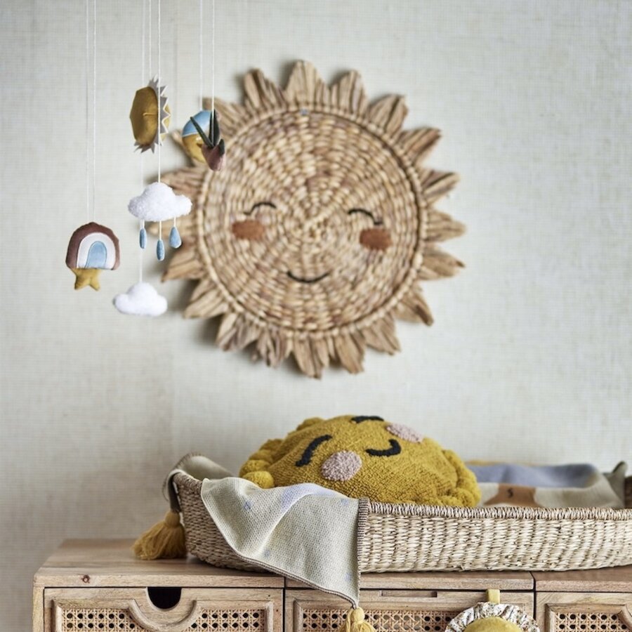 KINDERKAMER WANDDECORATIE ZON VIGGE DIA 50 CM