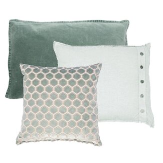 Mrs Bloom Oud blauw groene kussens by BRIC. no 6