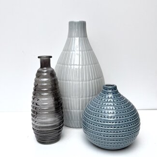 Mrs Bloom Blauwe vazen by BRIC. no 4